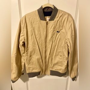 Lacoste Khaki Bomber Jacket